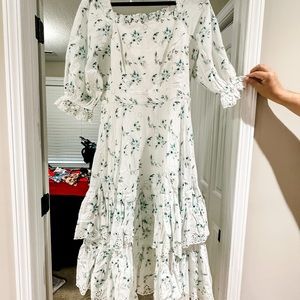 Jessakae-woodland dress-white-xl-sold out on site